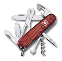 Нож перочинный Victorinox Climber Red trans 91 мм 14 функций Красный